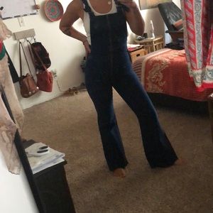Rollas flare overalls